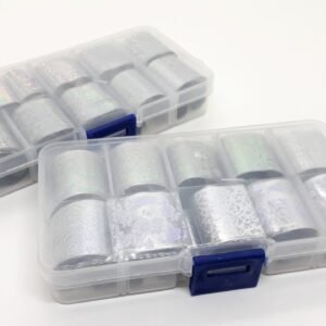 Foil para uñas en caja x 10