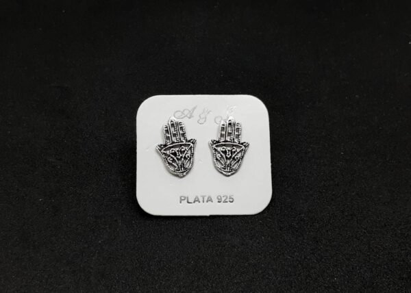 Aro mano de Fátima plata